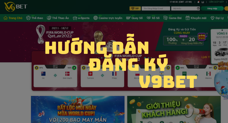 hướng dẫn đăng ký tài khoản v9bet cập nhật mới nhất 1 huong dan dang ky v9bet