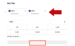 hướng dẫn rút tiền 8xbet an toàn, bảo mật tài khoản ngân hàng 5 nhập số tiền cần rút để rút tiền 8xbet