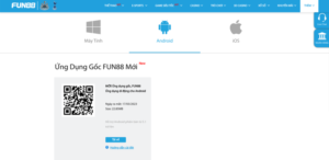 hướng dẫn tải fun88 mobile: trải nghiệm phần mềm hấp dẫn 3 quét mã qr ứng dụng fun88