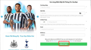 hướng dẫn chơi thời gian sôi động (crazy time) chi tiết 3 điền thông tin đăng ký fun88