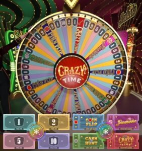 hướng dẫn chơi thời gian sôi động (crazy time) chi tiết 2 luật chơi game crazy time