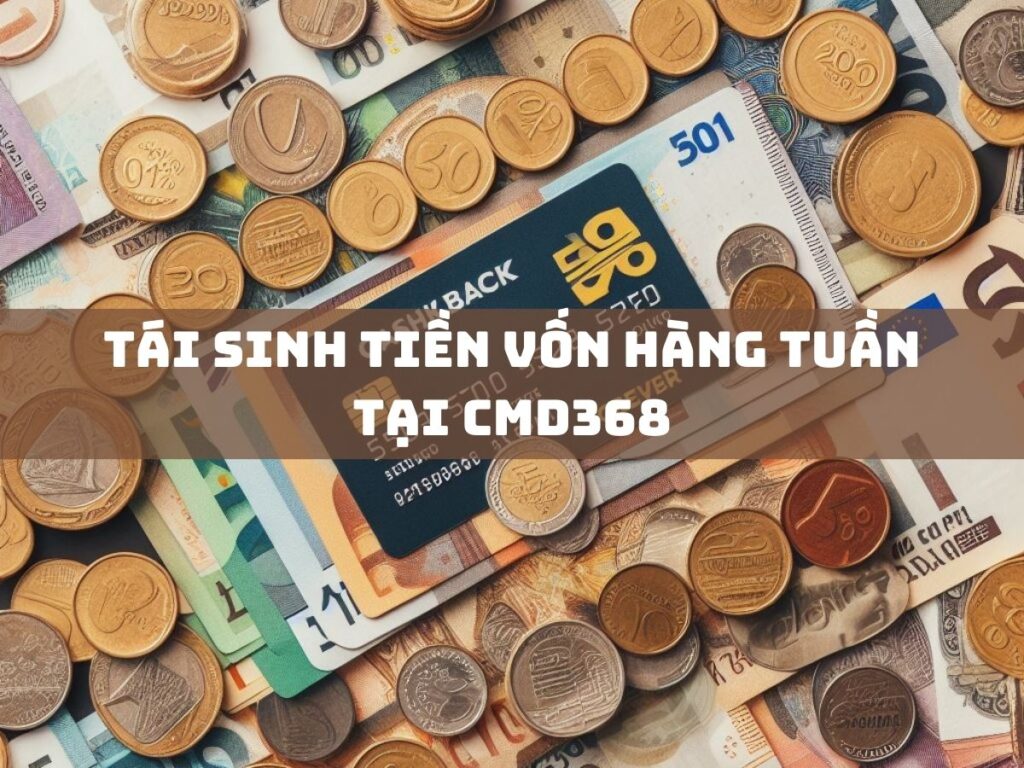 nhận tái sinh tiền vốn hàng tuần tại cmd368 1 tai sinh tien von hang tuan tai cmd368