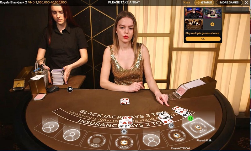 blackjack tại dafabet casino