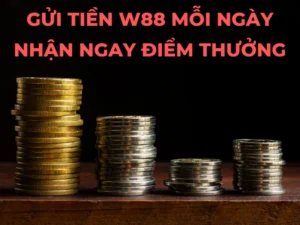 gửi tiền w88 hàng ngày để nhận điểm thưởng ngay! 1 gửi tiền w88 mỗi ngày - nhận ngay điểm thưởng