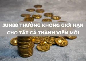 jun88 thưởng không giới hạn 0.3% cho tất cả thành viên