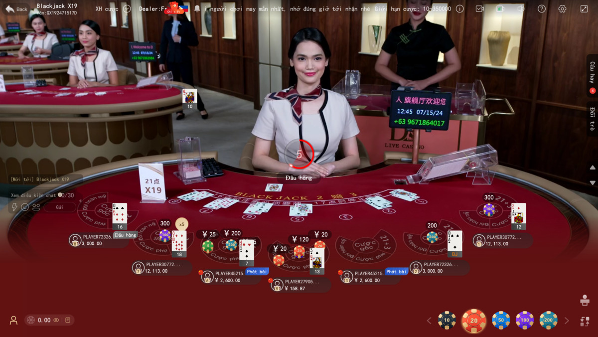 blackjack cùng 789bet